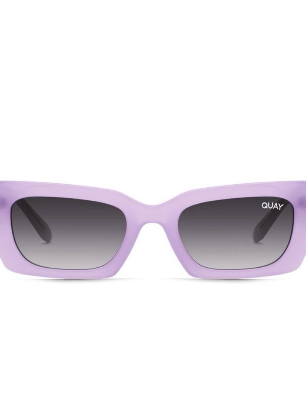 Quay Australia Lavender Rectangular Sunglasses